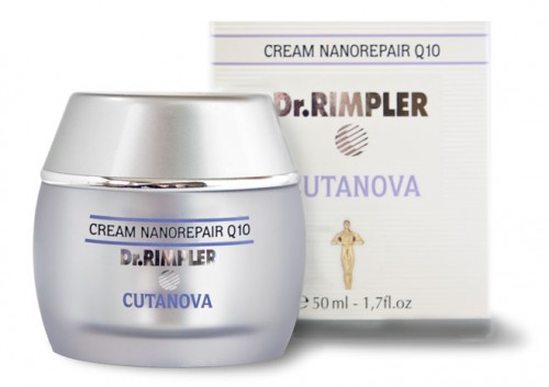 Регенерирующему крему против морщин с наночастицами CREAM NANOREPAIR Q10 от профессиональной немецкой лаборатории Dr. Rimpler