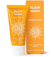 Klapp Immun Sun Face Foundation Cream SPF50