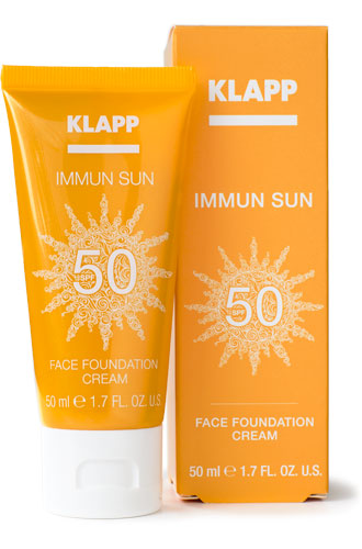 Klapp Immun Sun Face Foundation Cream SPF50