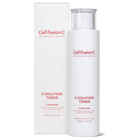 Тоник с витамином К для чувствительной кожи Cell Fusion C Toner K Solution