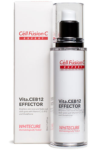 Сыворотка против пигментации с комплексом витаминов Cell Fusion C Effector Vita CEB12 Whitecure