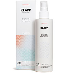 Klapp Face & Body Glow Spray SPF 30